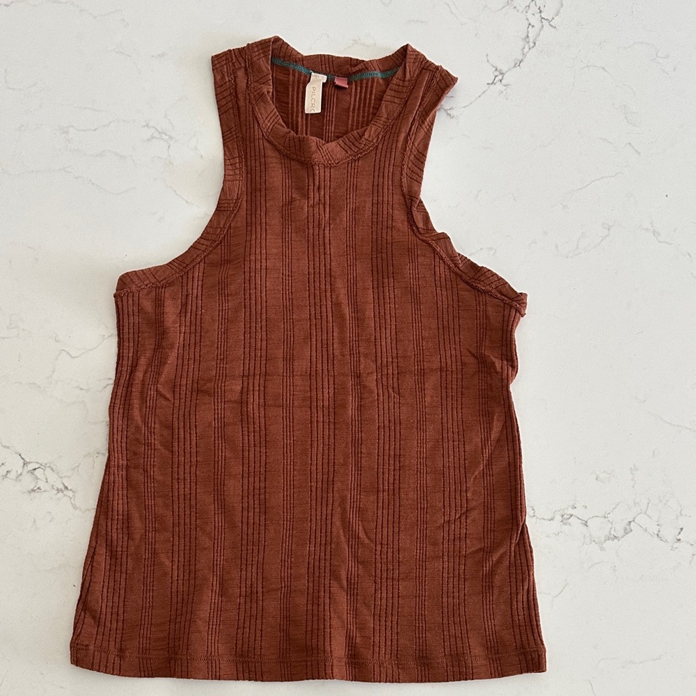 Pilcro Ribbed Tank